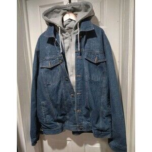 N 40 Gear Jean Jacket Insulated Hooded Mens 4X Outdoor Lodge Heavy-duty Winter